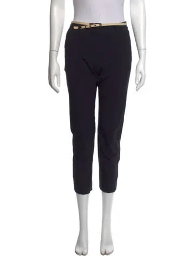 Pre-owned Prada Vintage Straight Leg Pants In Black