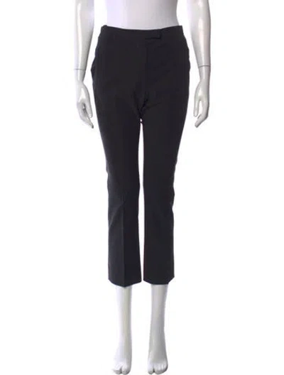 Pre-owned Prada Vintage Straight Leg Pants In Black