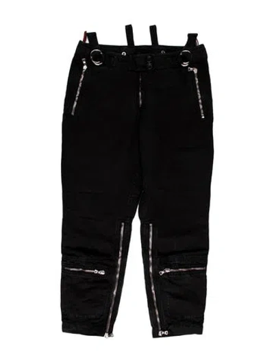 Pre-owned Prada Vintage Straight Leg Pants In Black