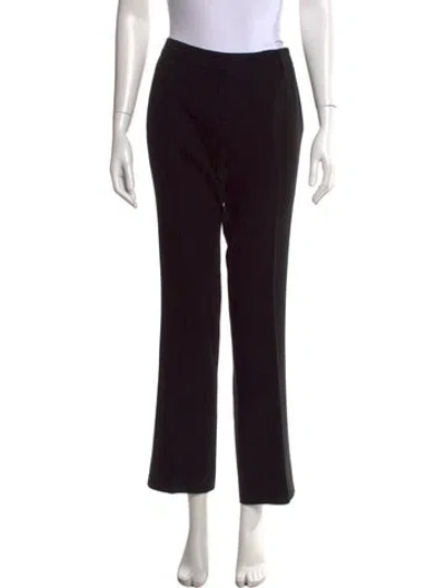 Pre-owned Prada Vintage Straight Leg Pants In Black