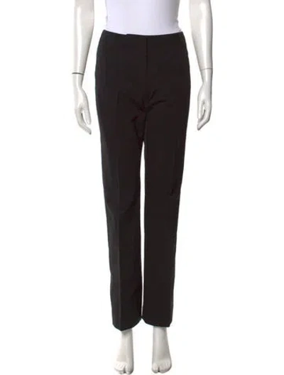 Pre-owned Prada Vintage Straight Leg Pants In Black