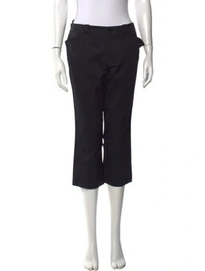Pre-owned Prada Vintage Straight Leg Pants In Black