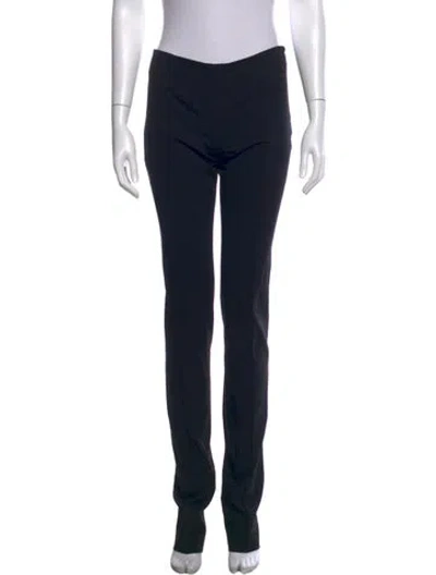Pre-owned Prada Vintage Straight Leg Pants In Black