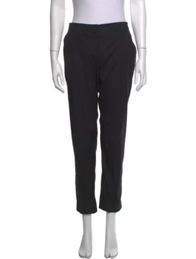 Pre-owned Prada Vintage Straight Leg Pants In Black