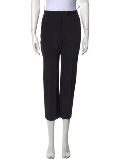 Pre-owned Prada Vintage Straight Leg Pants In Black