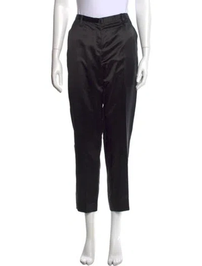 Pre-owned Prada Vintage Straight Leg Pants In Black