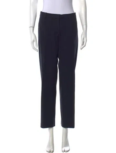 Pre-owned Prada Vintage Straight Leg Pants In Black