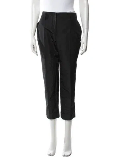 Pre-owned Prada Vintage Straight Leg Pants In Black