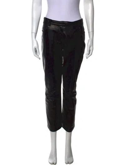 Pre-owned Prada Vintage Straight Leg Pants In Black
