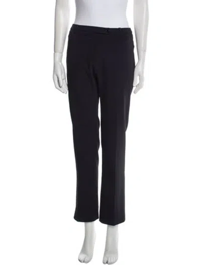 Pre-owned Prada Vintage Straight Leg Pants In Blue