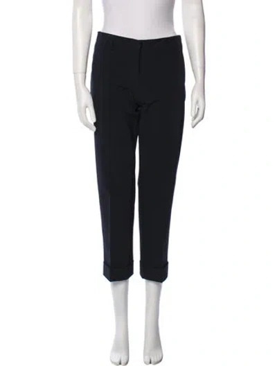 Pre-owned Prada Vintage Straight Leg Pants In Blue