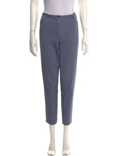 Pre-owned Prada Vintage Straight Leg Pants In Blue