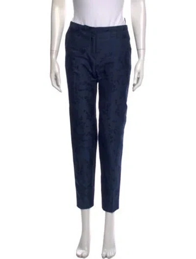 Pre-owned Prada Vintage Straight Leg Pants In Blue