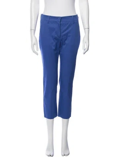 Pre-owned Prada Vintage Straight Leg Pants In Blue