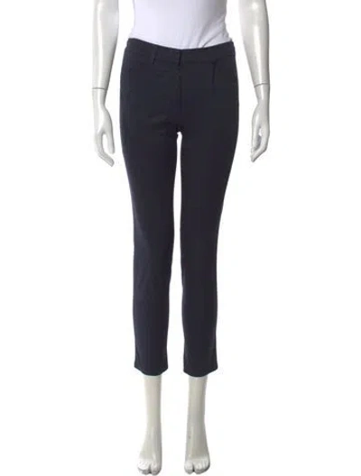 Pre-owned Prada Vintage Straight Leg Pants In Blue