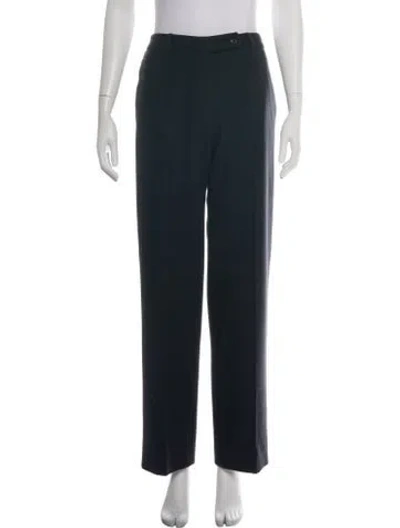 Pre-owned Prada Vintage Straight Leg Pants In Blue