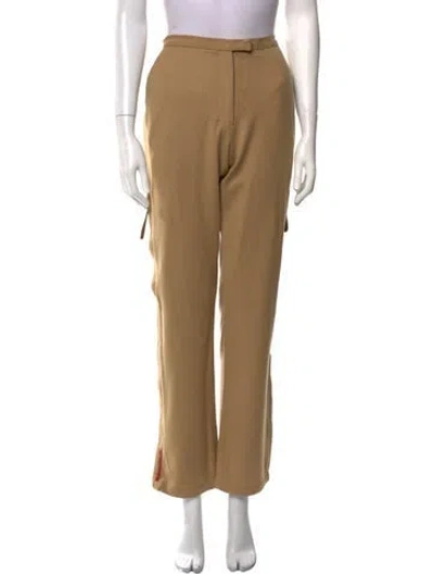 Pre-owned Prada Vintage Straight Leg Pants In Brown