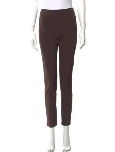 Pre-owned Prada Vintage Straight Leg Pants In Brown