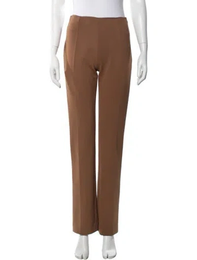 Pre-owned Prada Vintage Straight Leg Pants In Brown