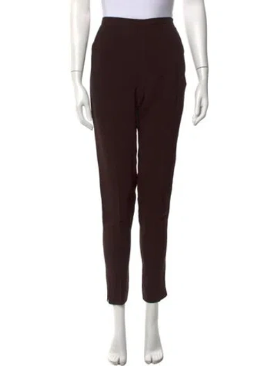 Pre-owned Prada Vintage Straight Leg Pants In Brown