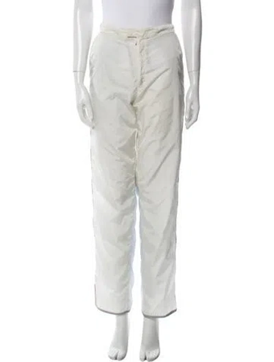 Pre-owned Prada Vintage Straight Leg Pants In Gray
