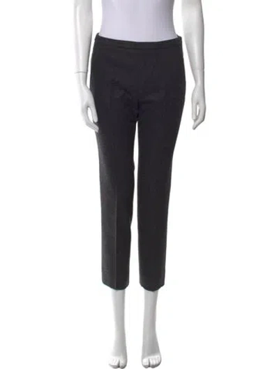 Pre-owned Prada Vintage Straight Leg Pants In Gray