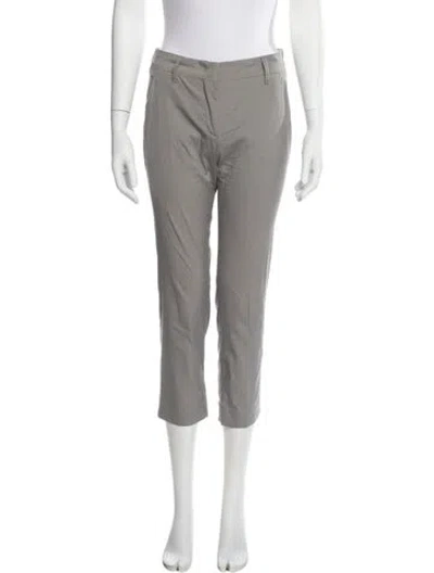 Pre-owned Prada Vintage Straight Leg Pants In Gray