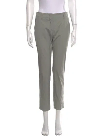 Pre-owned Prada Vintage Straight Leg Pants In Gray