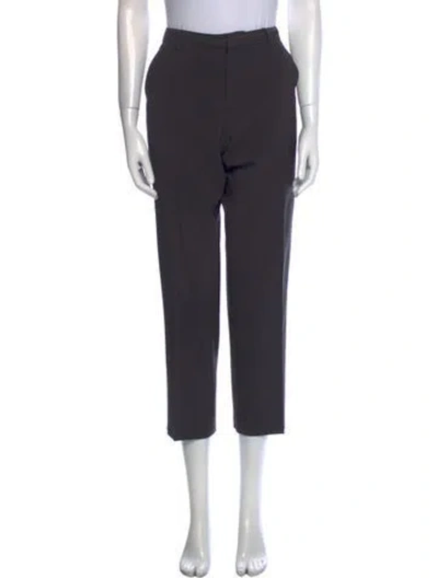 Pre-owned Prada Vintage Straight Leg Pants In Gray