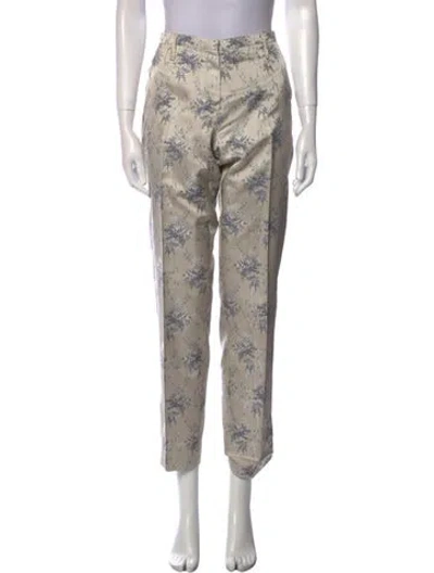 Pre-owned Prada Vintage Straight Leg Pants In Gray