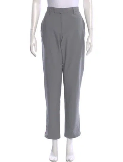 Pre-owned Prada Vintage Straight Leg Pants In Gray