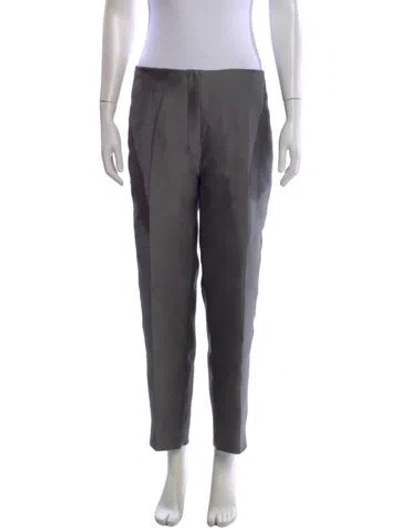 Pre-owned Prada Vintage Straight Leg Pants In Gray