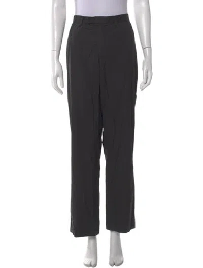Pre-owned Prada Vintage Straight Leg Pants In Gray