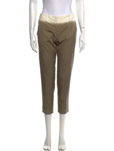 Pre-owned Prada Vintage Straight Leg Pants In Gray