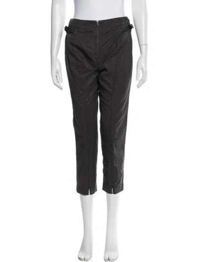 Pre-owned Prada Vintage Straight Leg Pants In Gray