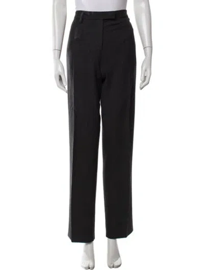 Pre-owned Prada Vintage Straight Leg Pants In Gray