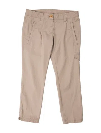 Pre-owned Prada Vintage Straight Leg Pants In Gray