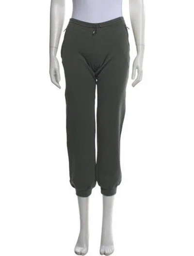 Pre-owned Prada Vintage Straight Leg Pants In Green
