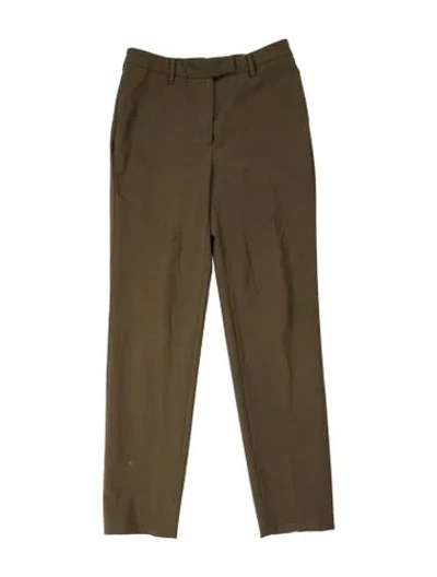 Pre-owned Prada Vintage Straight Leg Pants In Green