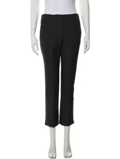 Pre-owned Prada Vintage Straight Leg Pants In Green