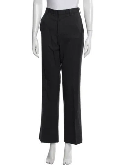 Pre-owned Prada Vintage Straight Leg Pants In Grey