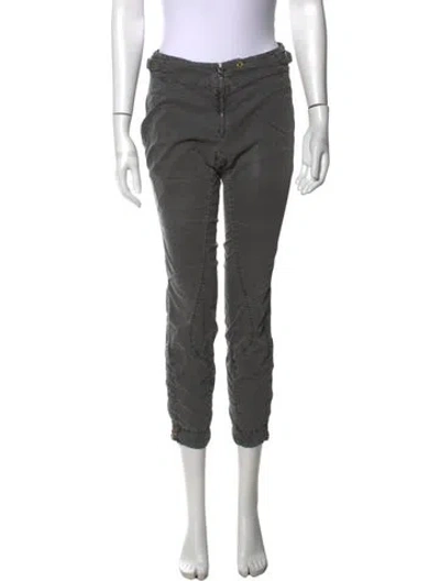 Pre-owned Prada Vintage Straight Leg Pants In Grey