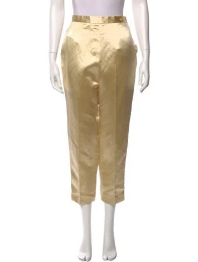 Pre-owned Prada Vintage Straight Leg Pants In Neutral