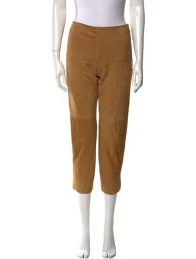 Pre-owned Prada Vintage Straight Leg Pants In Neutral