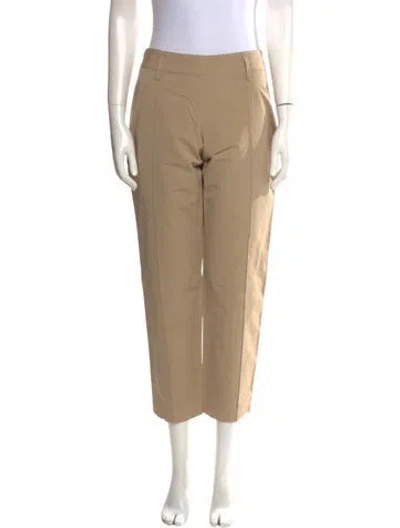 Pre-owned Prada Vintage Straight Leg Pants In Neutral