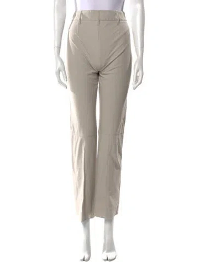 Pre-owned Prada Vintage Straight Leg Pants In Neutral