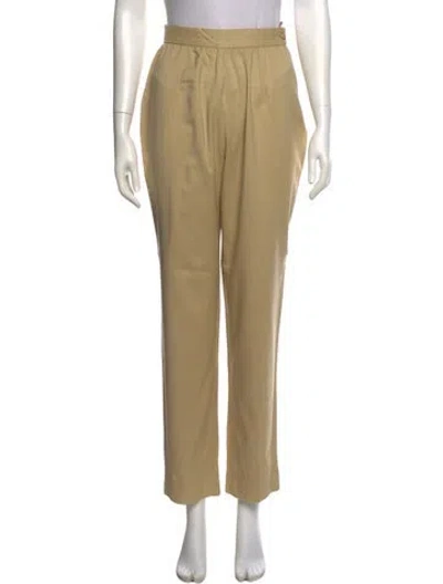 Pre-owned Prada Vintage Straight Leg Pants In Neutral