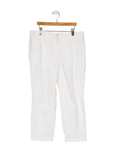 Pre-owned Prada Vintage Straight Leg Pants In Neutral