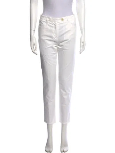 Pre-owned Prada Vintage Straight Leg Pants In Neutral