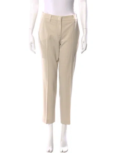 Pre-owned Prada Vintage Straight Leg Pants In Neutral